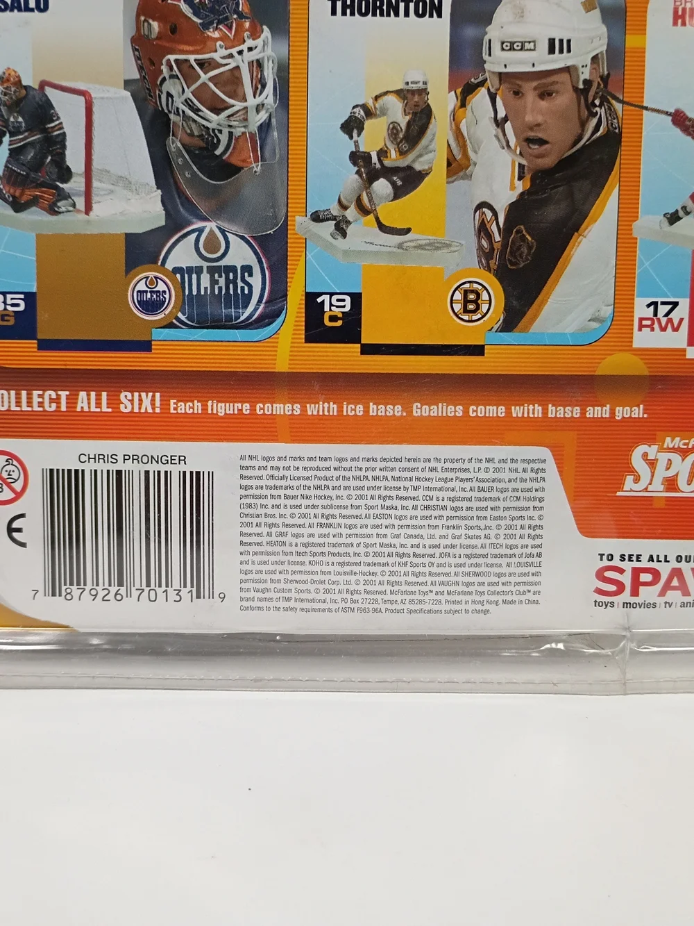 chris pronger action figure mcfarlanes sports pick st louis blues